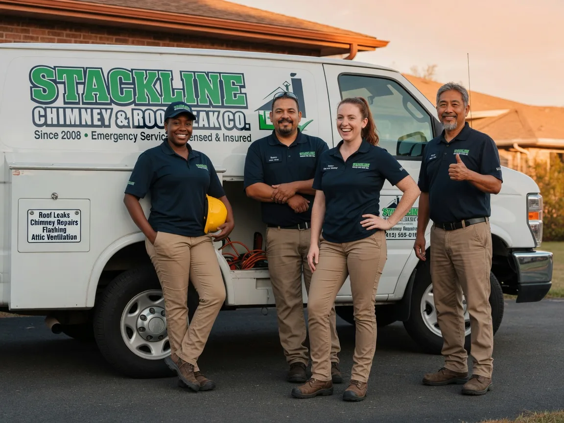 Chimney flashing repair company in Woodbine, NJ